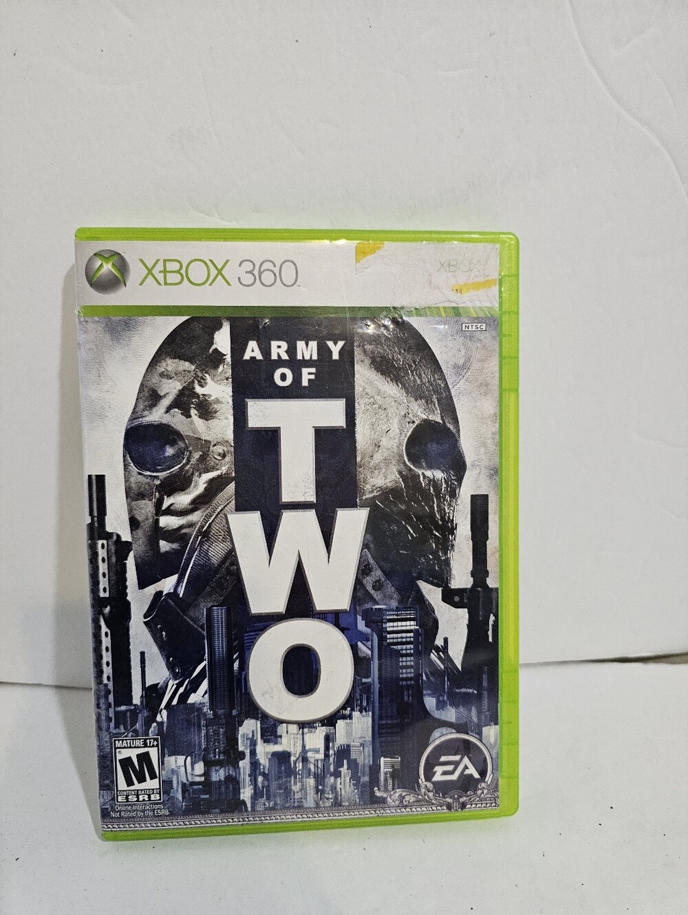 EA Army of Two for Microsoft Xbox 360 Shooter Action & Adventure w/ Manual, M